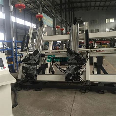 Vertical Type Aluminium Window Crimping Machine